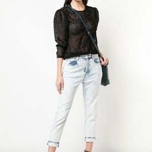 Robert Rodriguez - sheer Long sleeve blouse